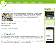 Tablet Screenshot of hcjb.de